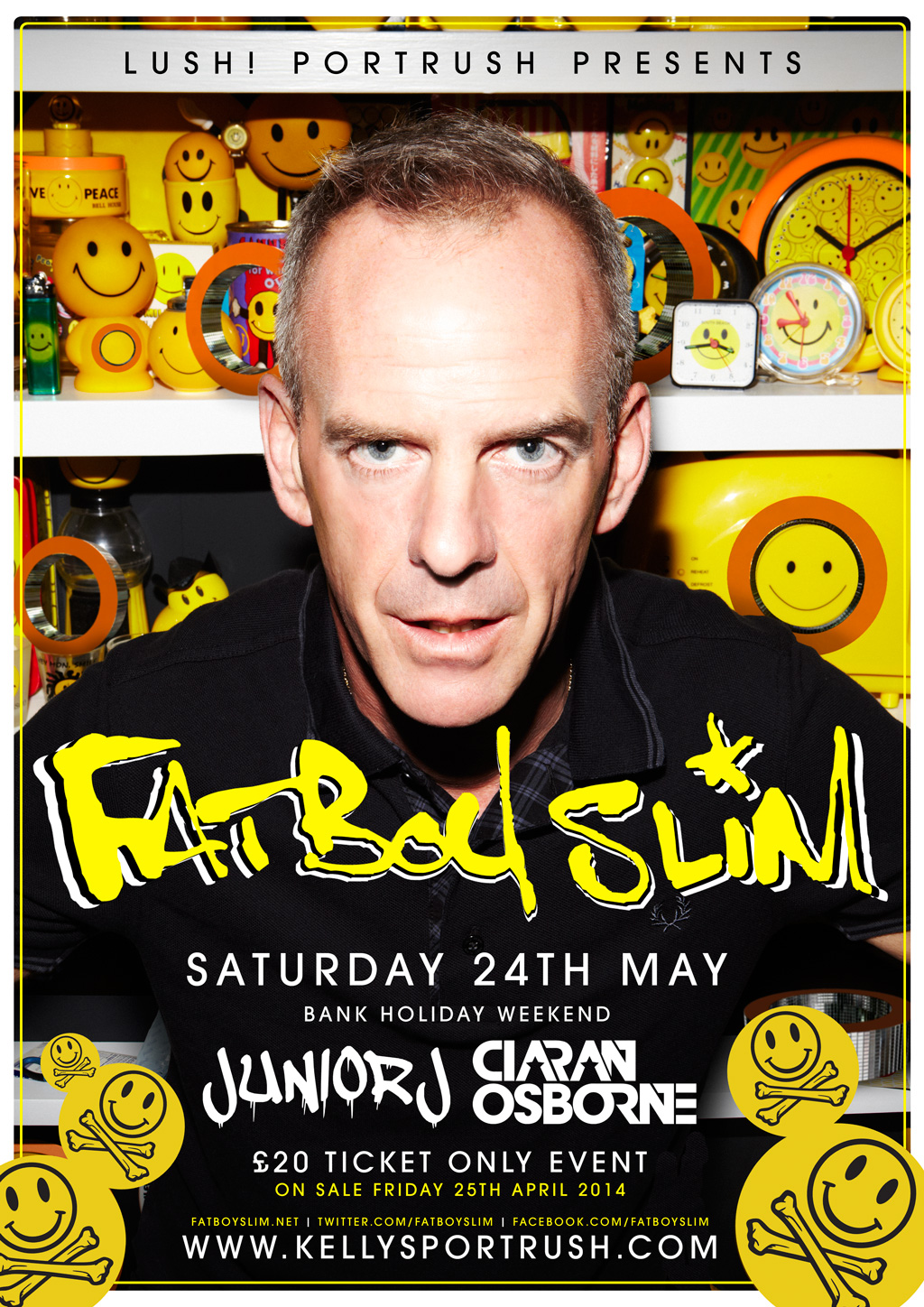 gigs and tours fatboy slim